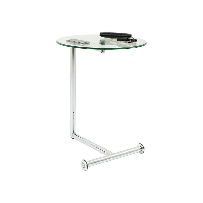 Easy living príručný stolík strieborný Ø46 cm 1