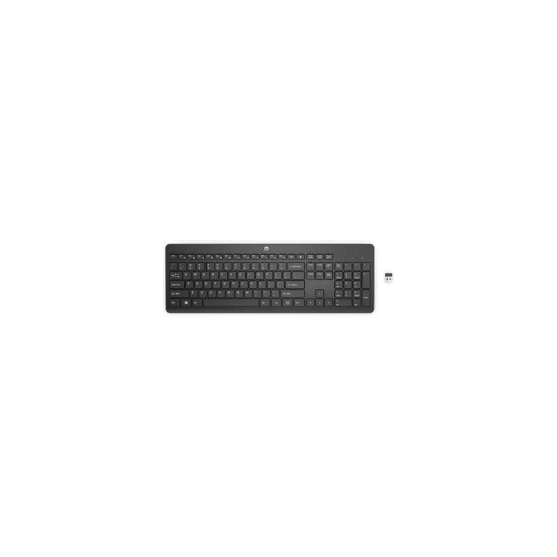 HP 230 Klávesnica bezdrôtová CZ/SK, čierna klasická, 2.4 [GHz] 1