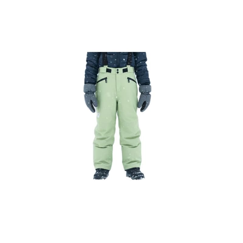Detské lyžiarske nohavice COLOR KIDS Ski Pants W. Pockets-9303-Shadow Lime