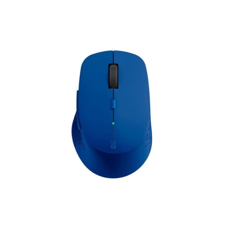 RAPOO myš M300 Silent Wireless Optical Mouse, Multi-mode: 2.4 GHz, Bluetooth 3.0 & 4.0, Blue 2