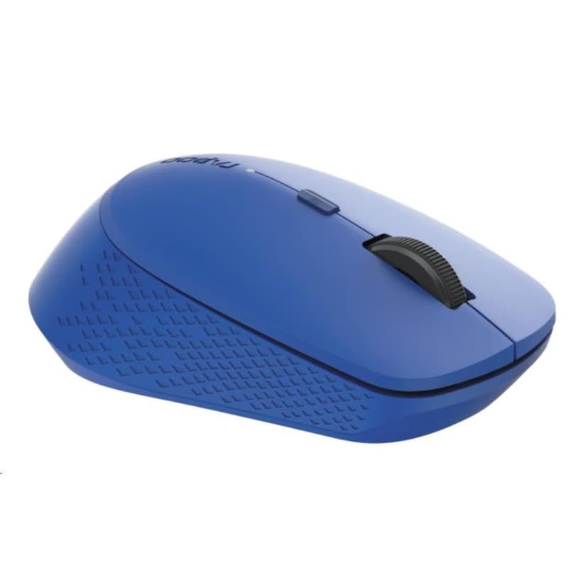 RAPOO myš M300 Silent Wireless Optical Mouse, Multi-mode: 2.4 GHz, Bluetooth 3.0 & 4.0, Blue 3