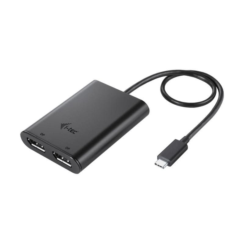 I-tec USB-C Dual 4K/60Hz (single 8K/30Hz) DP Video adaptér