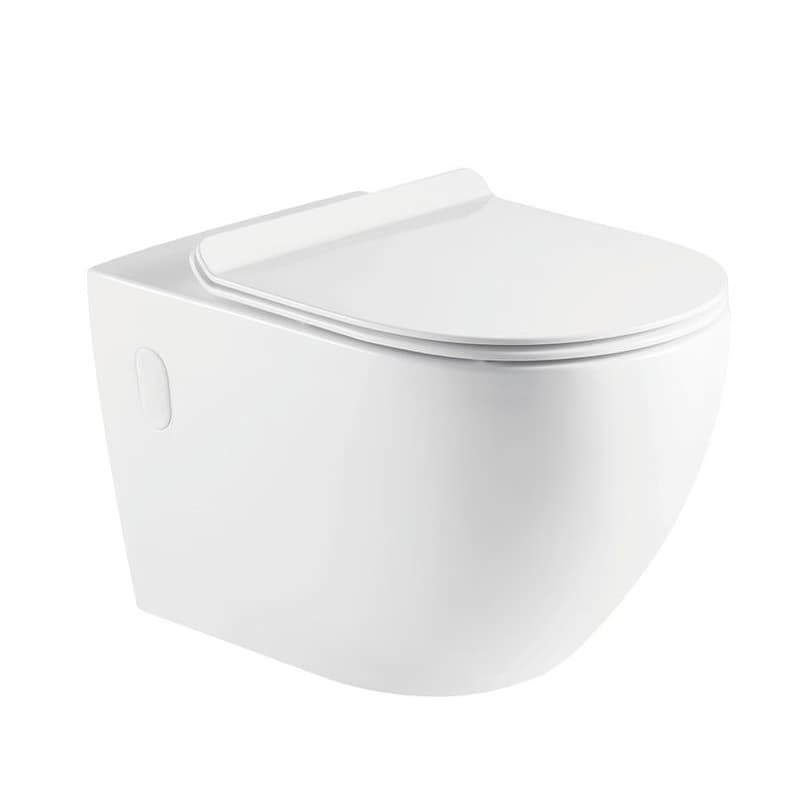 OLSEN SPA - Závesné WC ARCO II. RIMLESS sa SLIM sedadlom Soft-close OLKLT2141ER 1