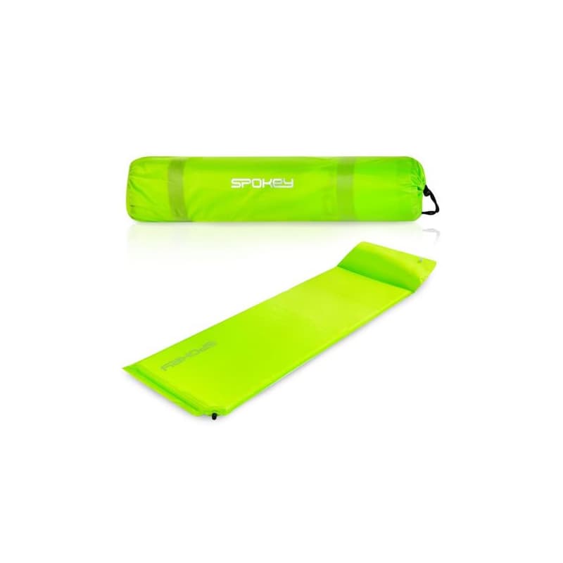 Samonafukovacia karimatka SPOKEY SAVORY PILLOW Self-inflating pillow 2,5 cm green