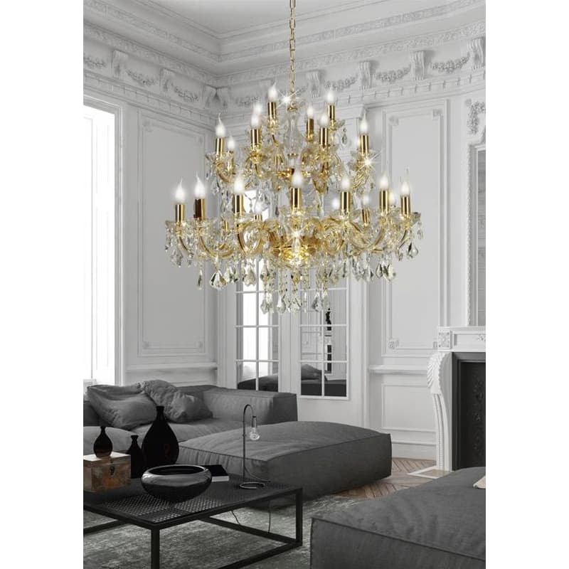 Závesná lampa MARIA 28xE14 luster Candellux 2