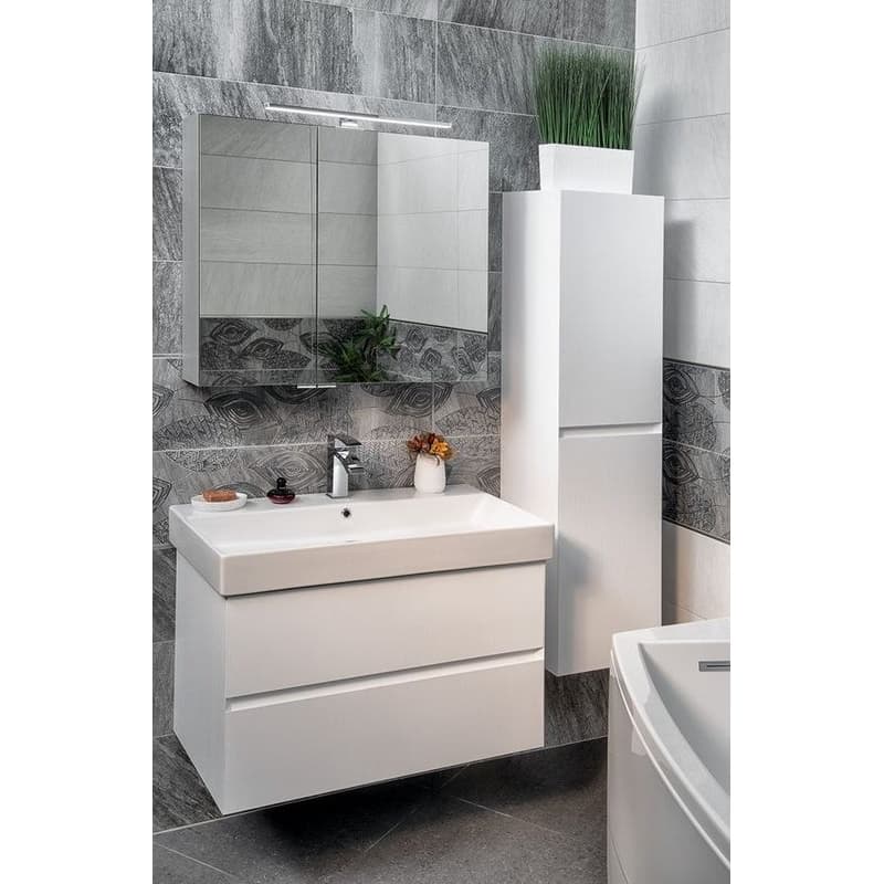 SAPHO - Kúpeľňový set FILENA 85, biela KSET-060 1