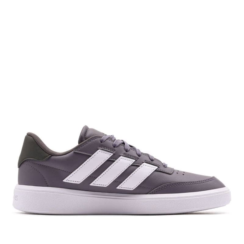 Pánska rekreačná obuv ADIDAS Courtblock M trace grey cloud white shadow olive 2
