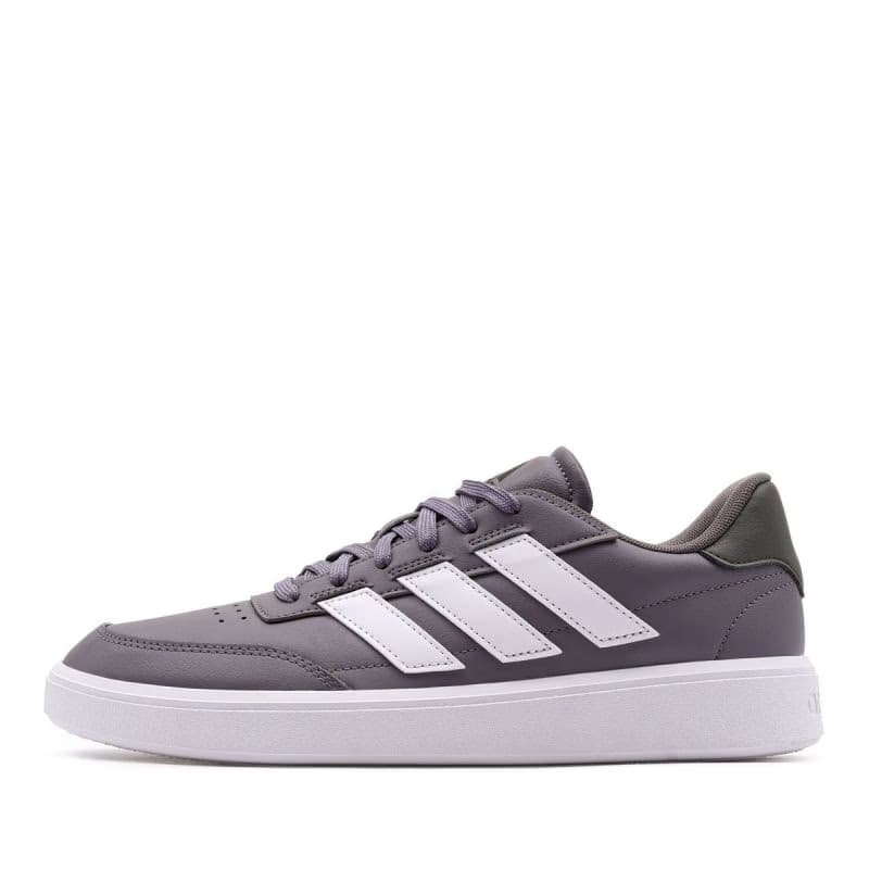 Pánska rekreačná obuv ADIDAS Courtblock M trace grey cloud white shadow olive 3