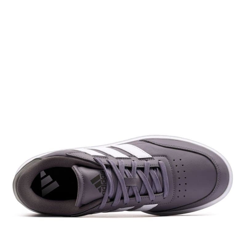 Pánska rekreačná obuv ADIDAS Courtblock M trace grey cloud white shadow olive 4