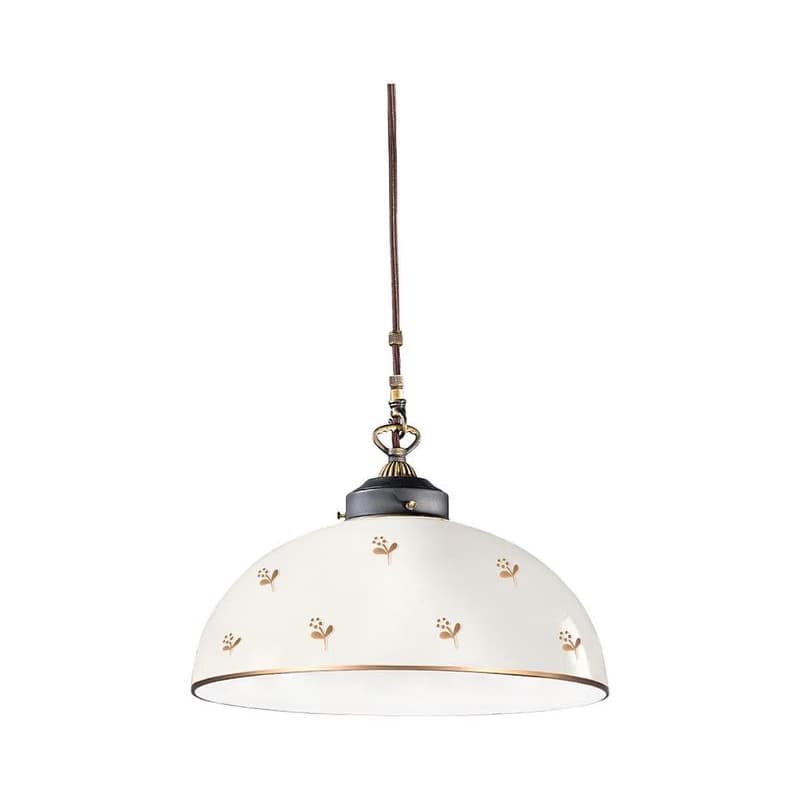 Kolarz 731.32.172 - Luster na lanku NONNA 1xE27/75W/230V, priemer 36 cm, kvetinový dizajn, ružové zlato 731.32.172