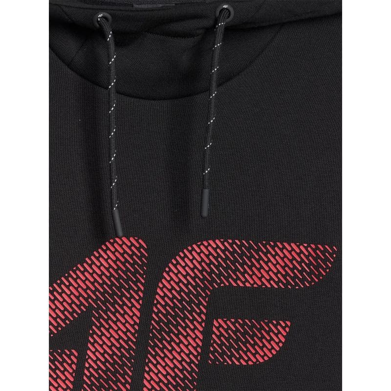 Pánska mikina s kapucňou 4F SWEATSHIRT M2548-020S-DEEP BLACK 5