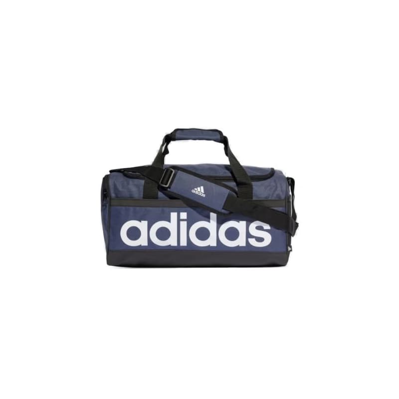 Cestovná taška ADIDAS LINEAR DUFFEL S SHANAV BLACK WHITE 1