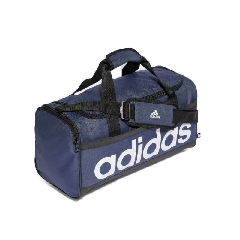 Cestovná taška ADIDAS LINEAR DUFFEL S SHANAV BLACK WHITE 2