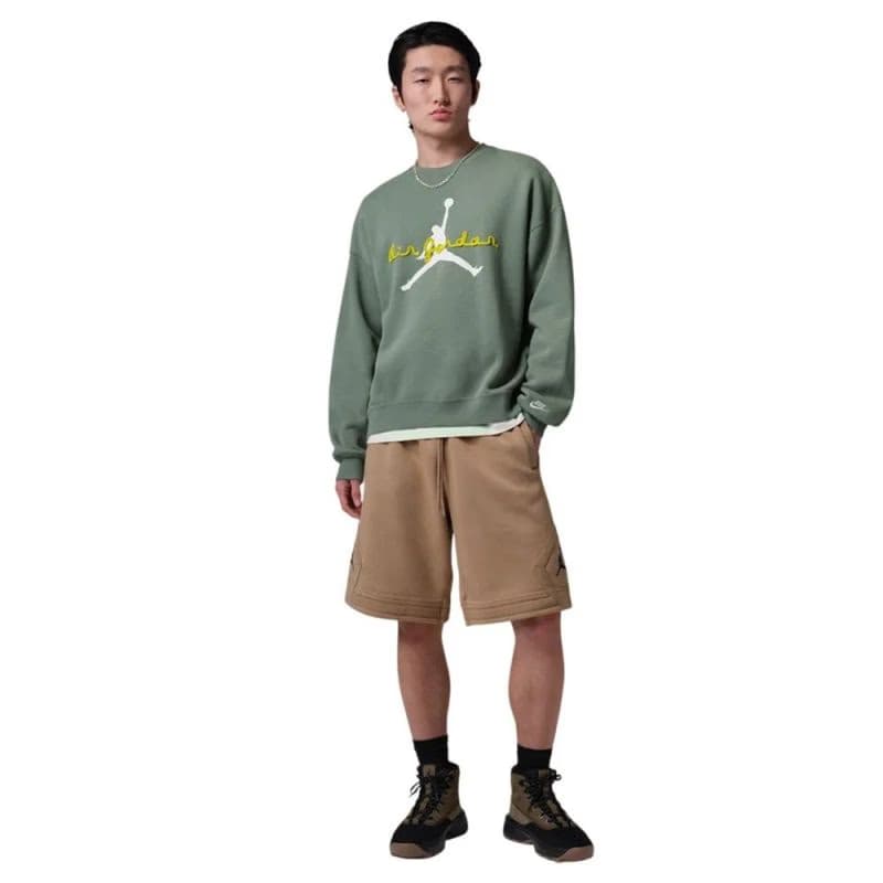 Pánska mikina s kapucňou NIKE JORDAN M J BRK AJ6 FLC CREW 3