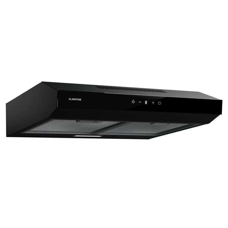 Klarstein Contempo Neo, digestor, podskrinkový, recirkulácia, 199 m³/h, SenseControl, integrované dotykové ovládanie, nehrdzavejúca oceľ / akrylátové sklo