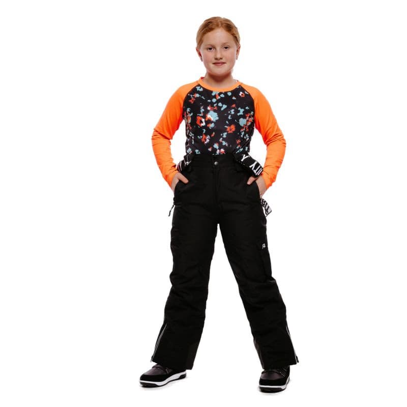 Juniorské lyžiarske nohavice AUTHORITY SP-SNOWTIME black 4