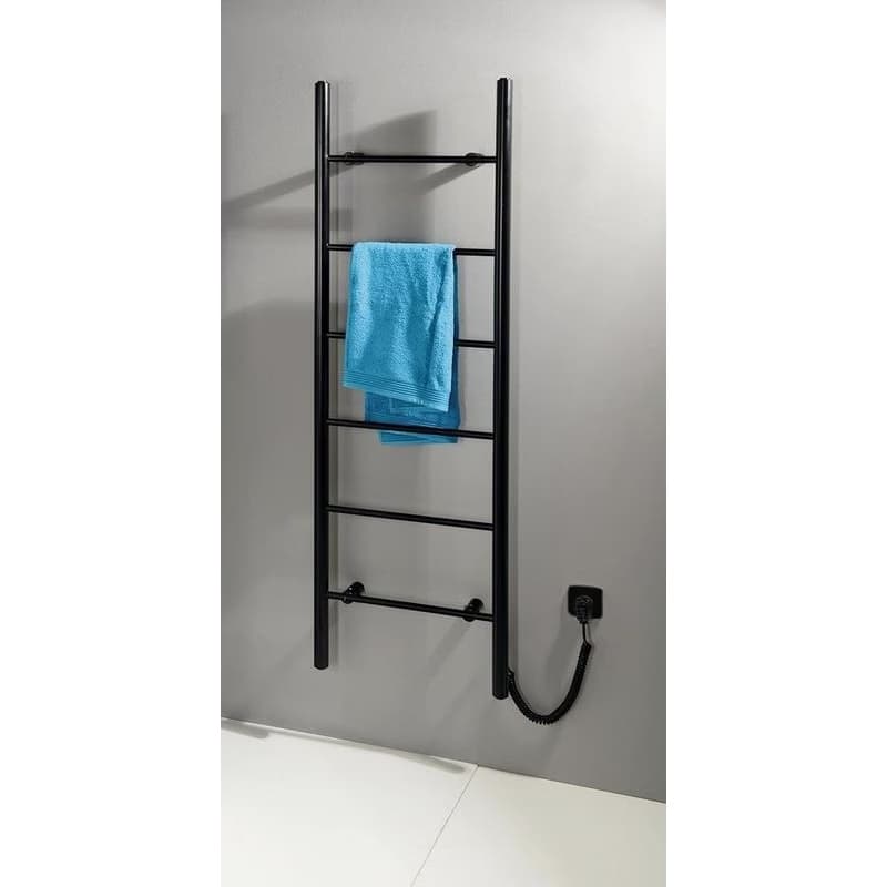 SAPHO - KARBO elektrický sušiak uterákov, guľatý, 500x1600, 120 W, čierna mat KB905 2