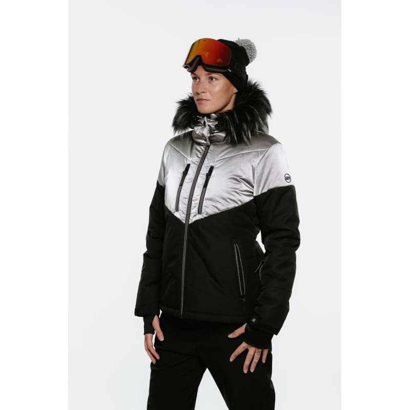 Dámska lyžiarska bunda AUTHORITY SJ-GLAM W silver 3