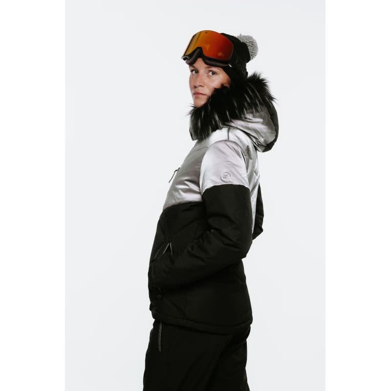 Dámska lyžiarska bunda AUTHORITY SJ-GLAM W silver 4