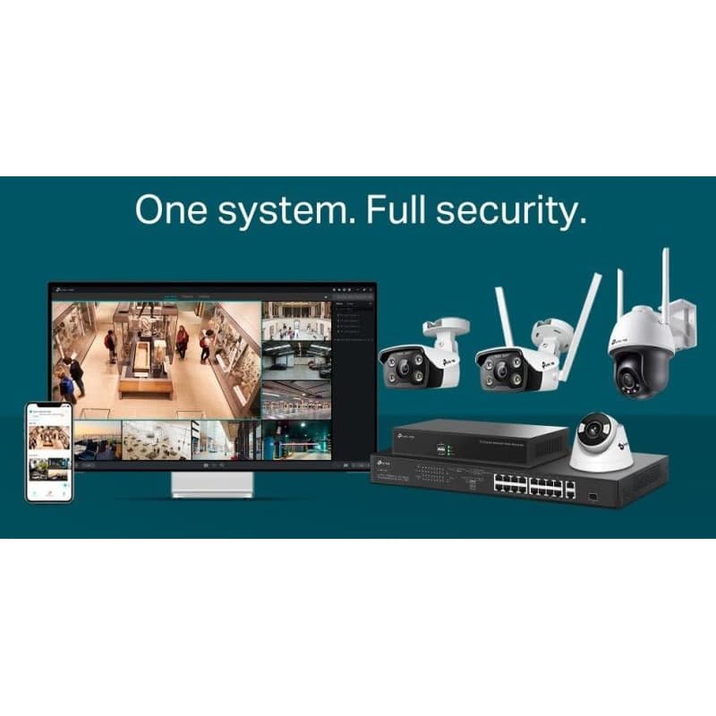 TP-Link VIGI C330 (4mm) Bullet kamera, 3MP, 4mm, Full-Color 3