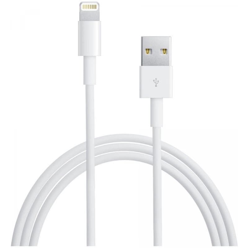 APPLE USB kábel s lightning konetorom - biely (bulk balenie) 2m 2