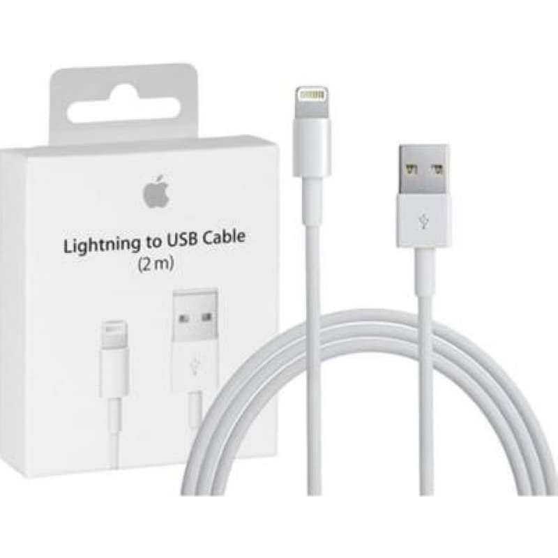 APPLE USB kábel s lightning konetorom - biely (bulk balenie) 2m 3