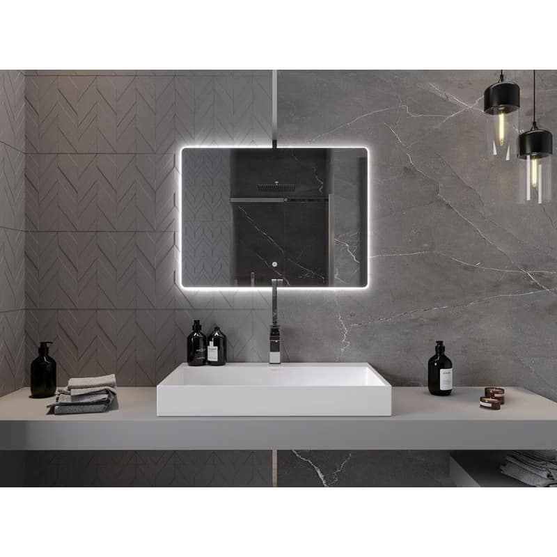 MEXEN - Sun zrkadlo s osvetlením 80 x 60, LED 6000K, 9807-080-060-611-00 4