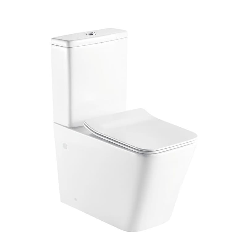 OLSEN SPA - Kombi WC orloja RIMLESS sa SLIM sedadlom Soft-close OLKLT2093A 1