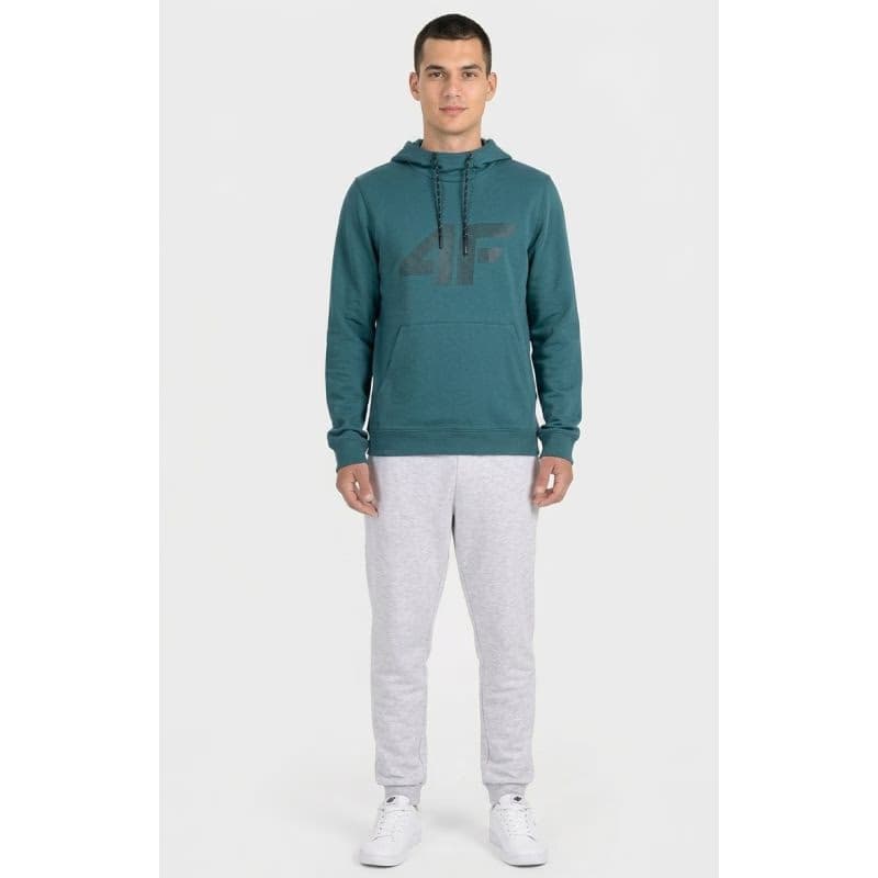 Pánska mikina s kapucňou 4F SWEATSHIRT M2133-46S-TEAL 3