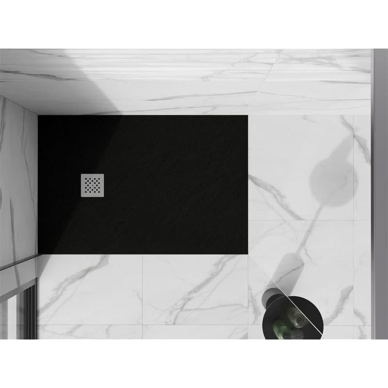 MEXEN - Stone+ sprchová vanička obdĺžniková 100x90, čierna 44709010 4