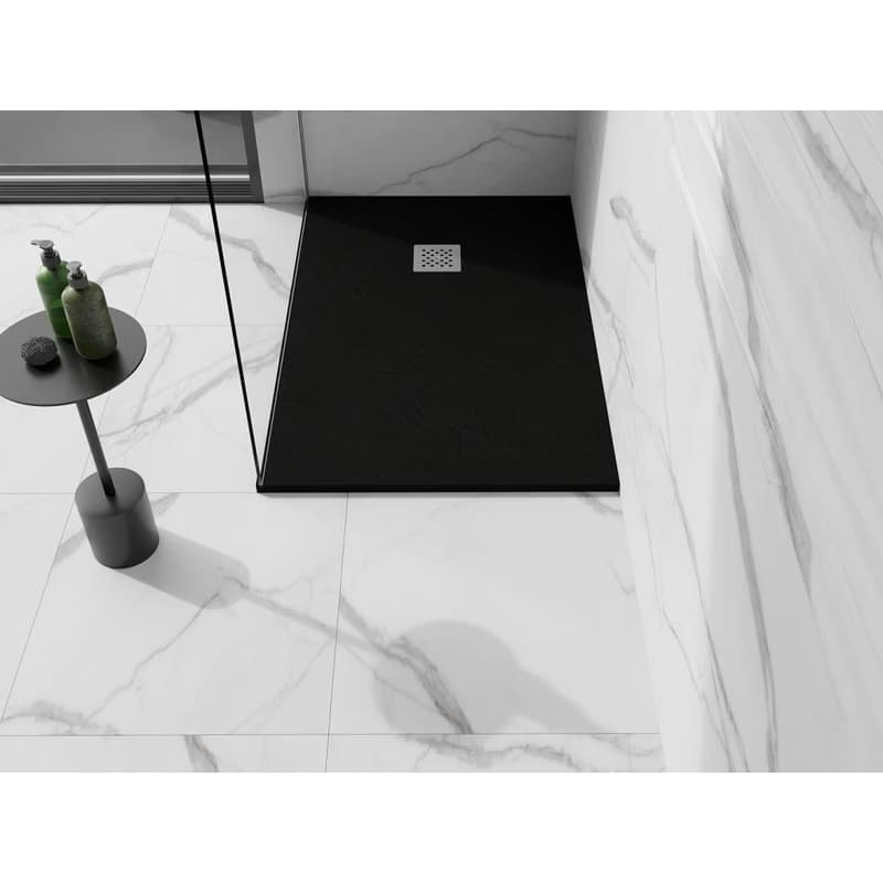 MEXEN - Stone+ sprchová vanička obdĺžniková 100x90, čierna 44709010 6