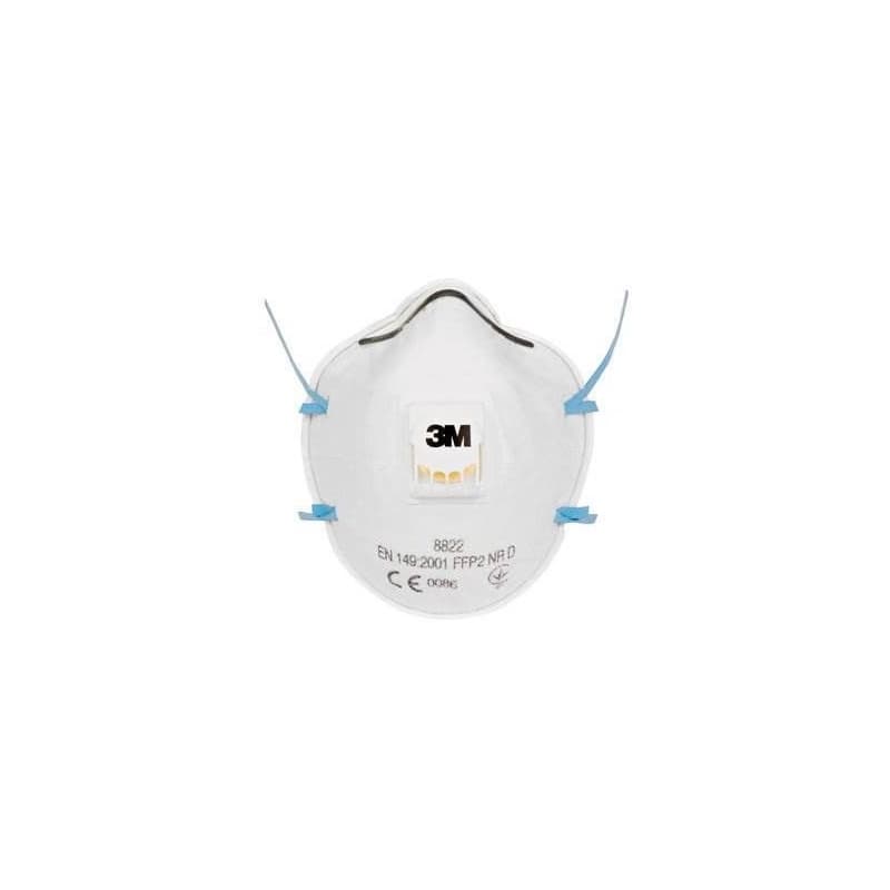 Respirátor proti pevným časticiam 3M™ 8822 FFP2 s ventilom 1