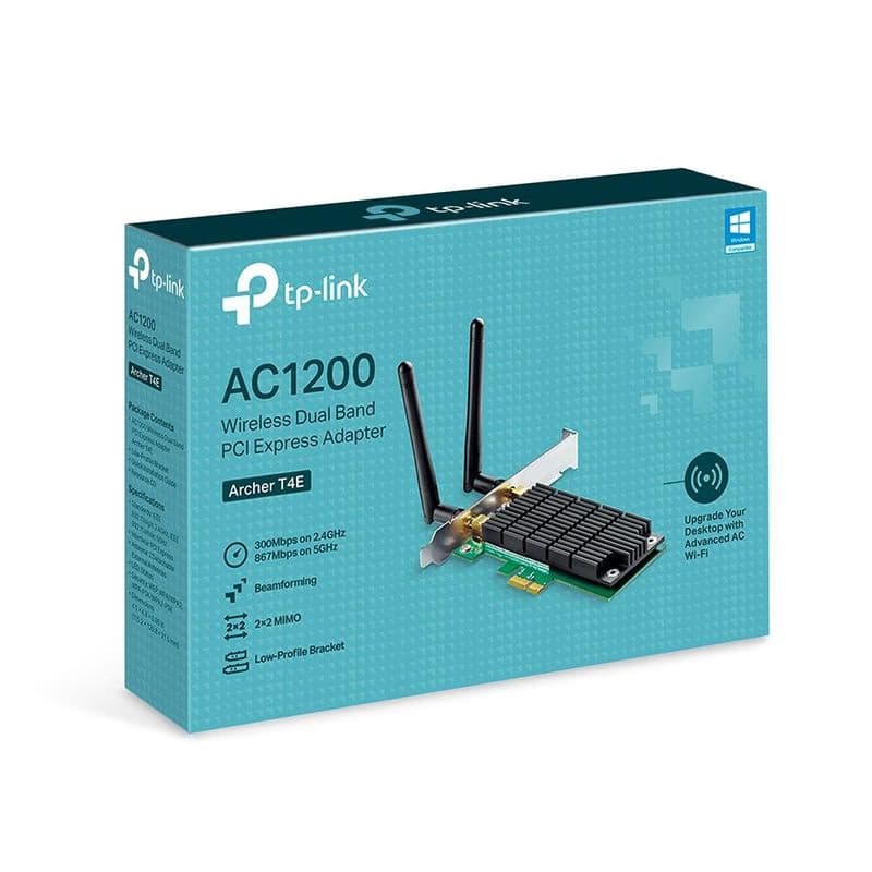 TP-Link Archer T4E AC1200 Wifi Dual B. PCI Express 2