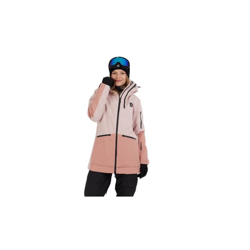 Dámska lyžiarska bunda FUNDANGO Nashua ECO 3L Allmountain Jacket-385- mauve