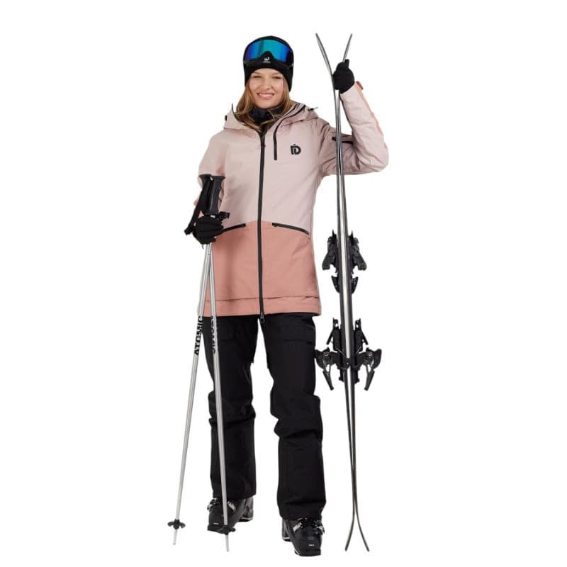 Dámska lyžiarska bunda FUNDANGO Nashua ECO 3L Allmountain Jacket-385- mauve 5