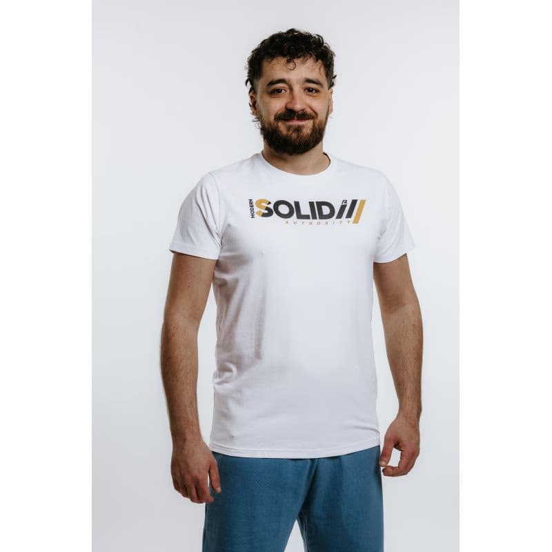 Pánske tričko s krátkym rukávom AUTHORITY T-SOLID M white 2