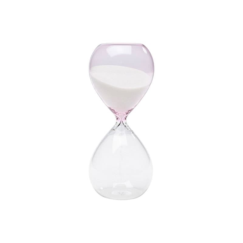 Timer presýpacie hodiny transparentné 17 cm
