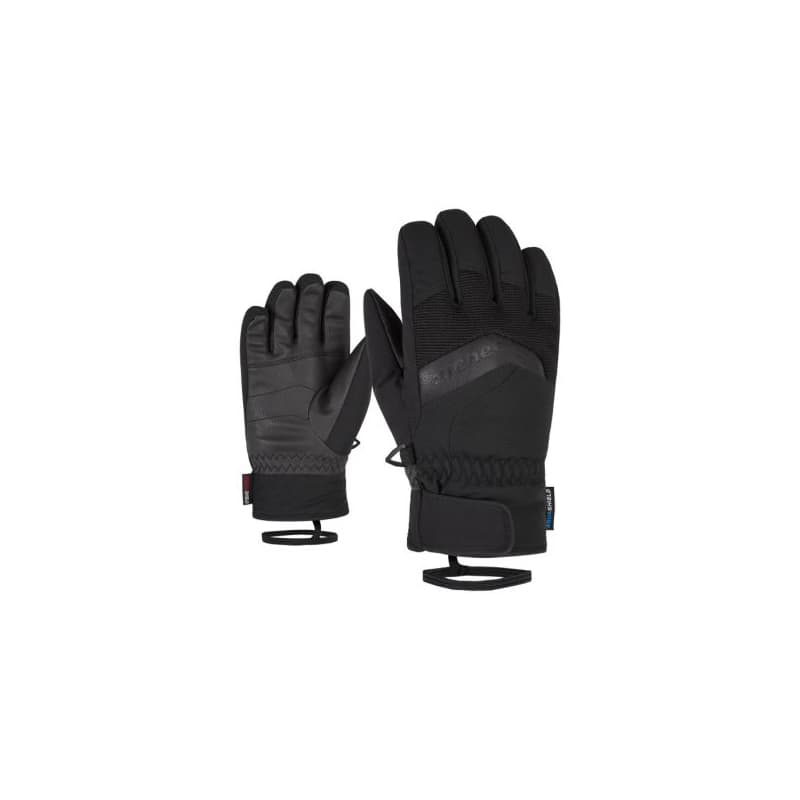 Juniorské lyžiarske rukavice ZIENER LABINO-801948-12-black