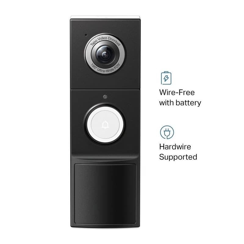 TP-Link Tapo D235 Chytrý video zvonček (5MP, 2K, WiFi, IR 10m, microSD) 2