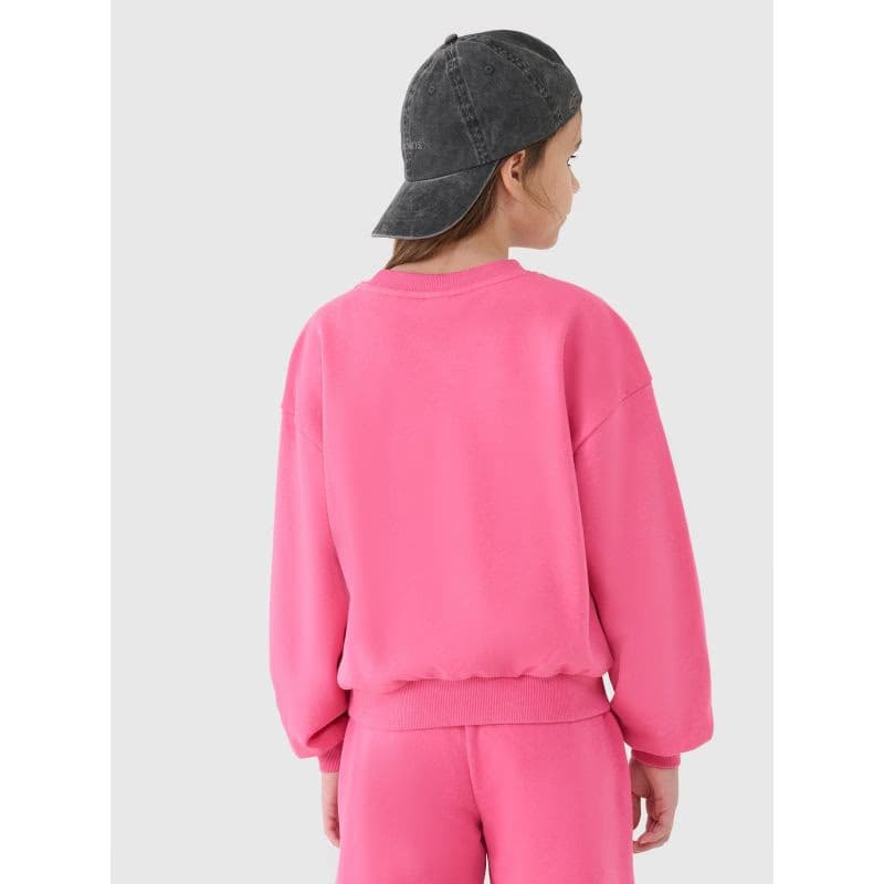Dievčenská mikina 4F JUNIOR SWEATSHIRT F1479-54S-PINK 4