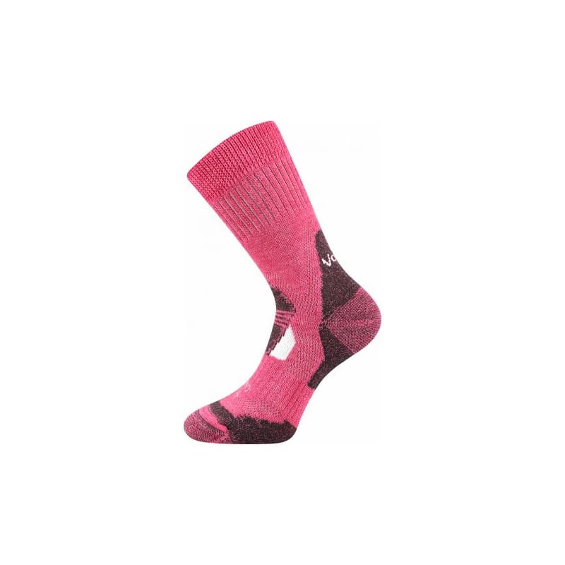 Dámske turistické ponožky VOXX 1 PACK-MERINO Stabil CLIMAYARN-pink 1