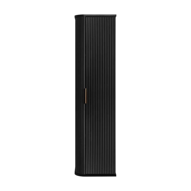 Elvisia Vysoká skrinka do kúpeľne ELEGANCE 139 Black 5
