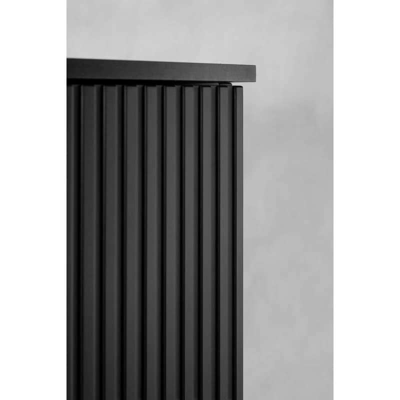 Elvisia Vysoká skrinka do kúpeľne ELEGANCE 139 Black 6
