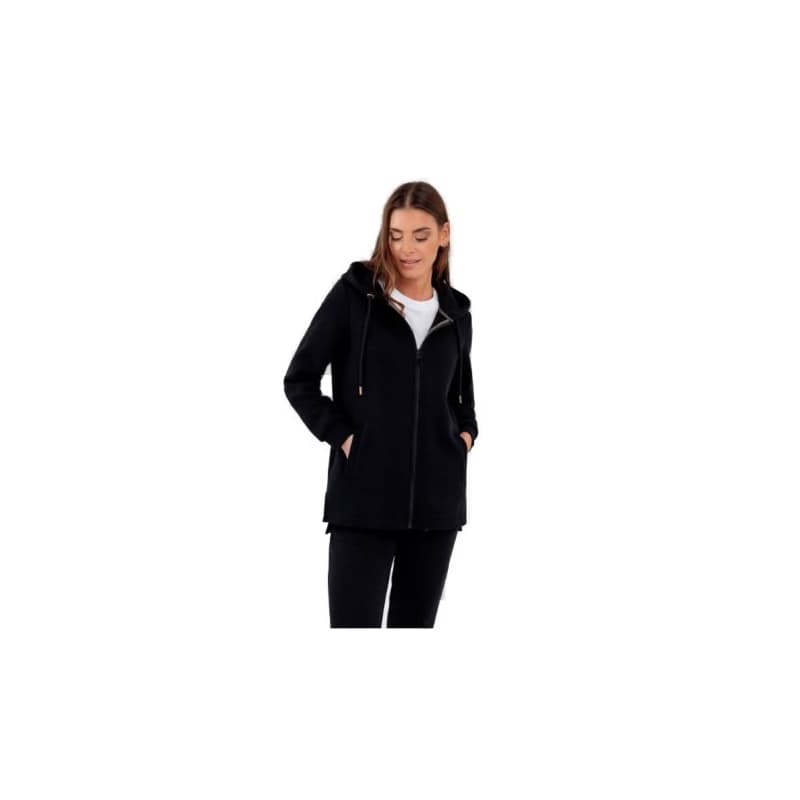 Dámska zateplená mikina so zipsom VOLCANO B-FLOFI-700-BLACK 1