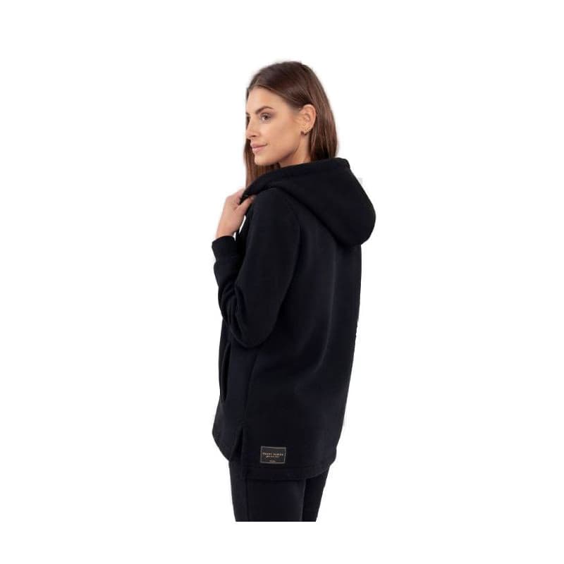 Dámska zateplená mikina so zipsom VOLCANO B-FLOFI-700-BLACK 2