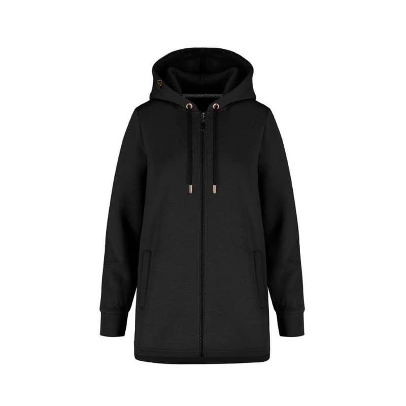 Dámska zateplená mikina so zipsom VOLCANO B-FLOFI-700-BLACK 4