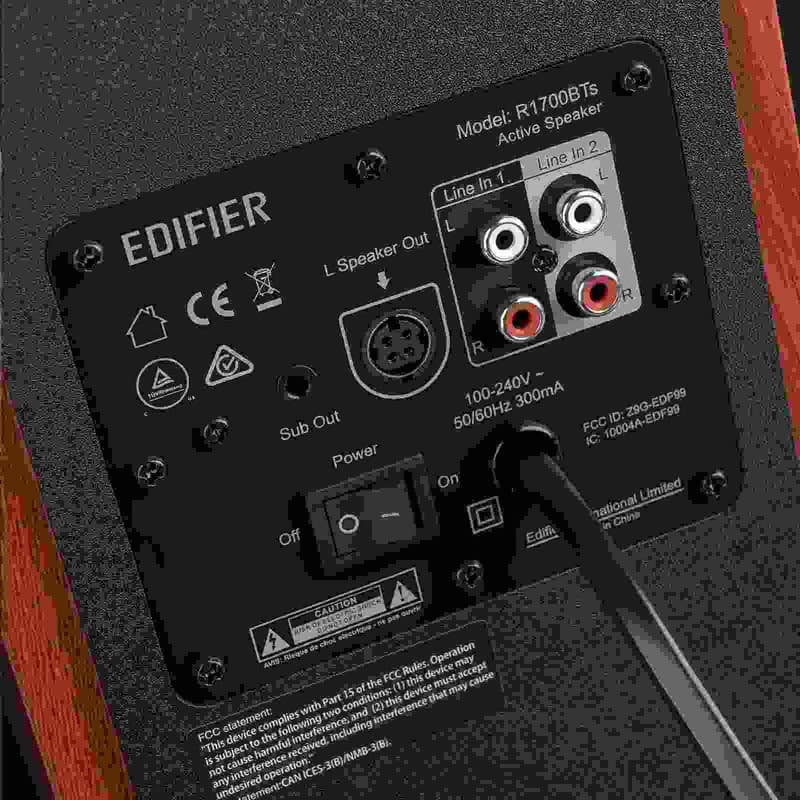 EDIFIER reproduktory R1700BTS, 66W, hnedá 4