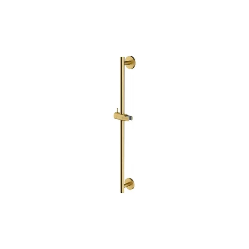 OMNIRES - Sprchová tyč s posuvným držiakom, 66 cm, brúsené zlato DR12GLB