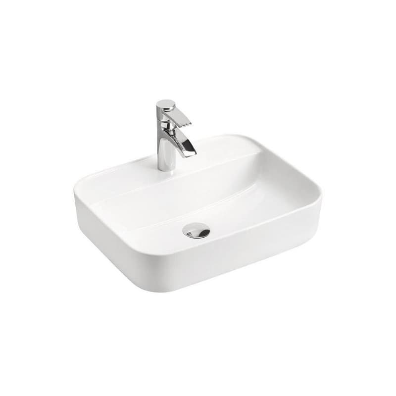 ArtCom Keramické umývadlo CFP 6289 MAGIC 50 | biely lesk 50 cm