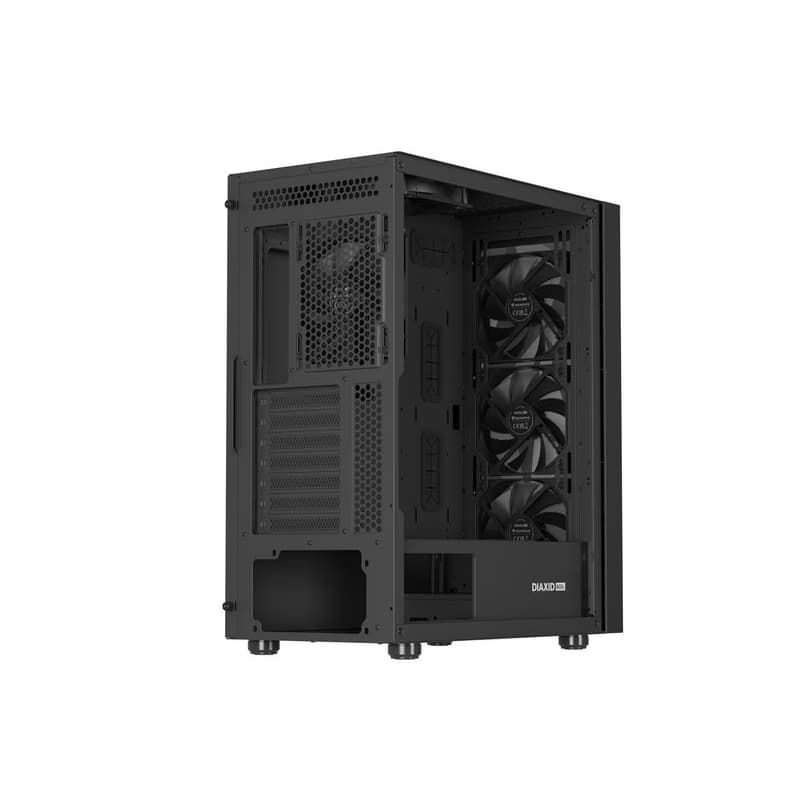 Počítačová skriňa Genesis DIAXID 605F/Midi Tower/Transpar./Čierna 5